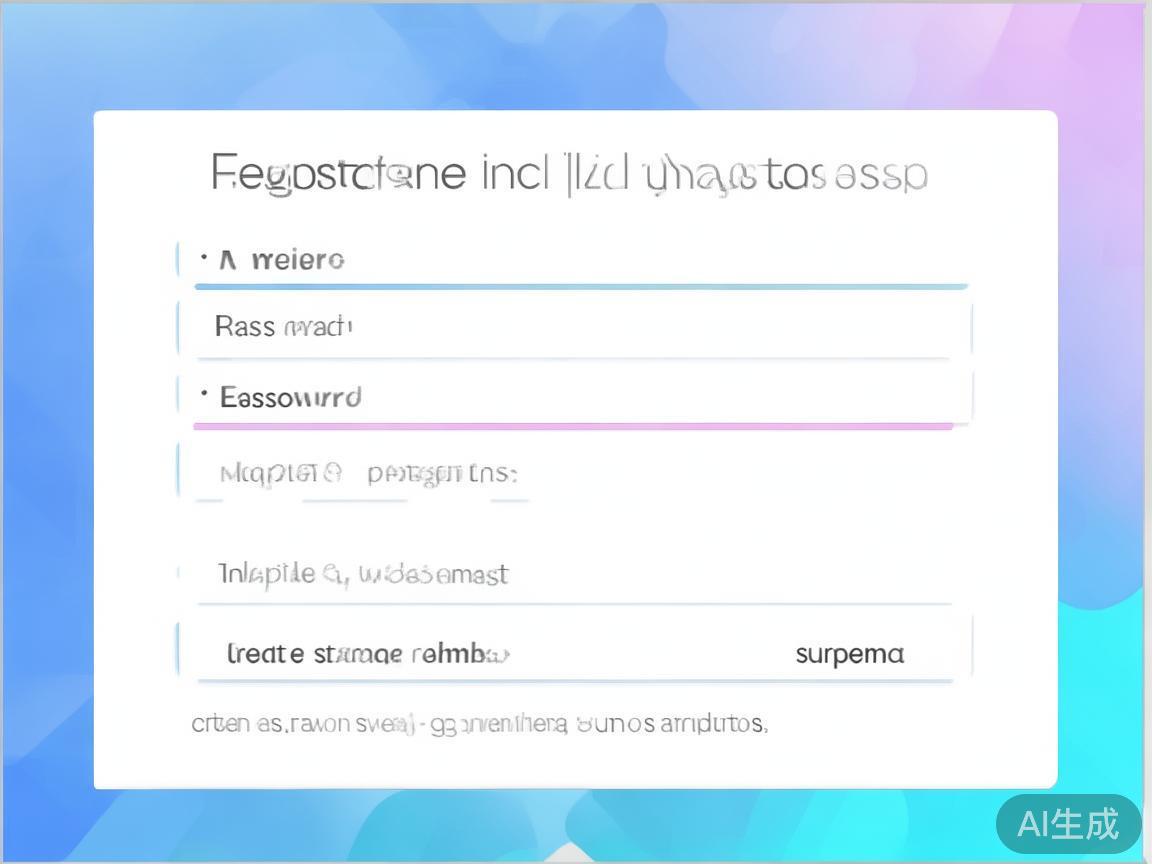 填写注册信息：按照指引填写个人基本信息，包括用户名
